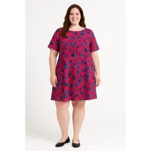 Lane Bryant Retro Floral Jersey Sheath Dress – NWT – Size 22/24‎